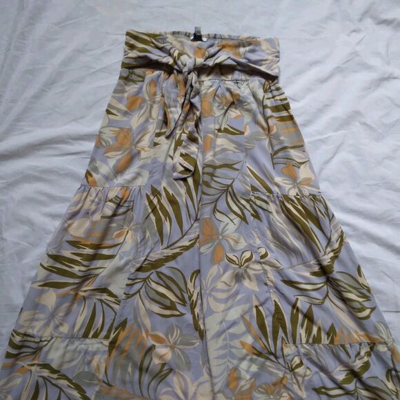 Patrons of Peace Pants Wide Leg Palazzo Boho Hippie Festival Floral Womens Small - Picture 2 of 10
